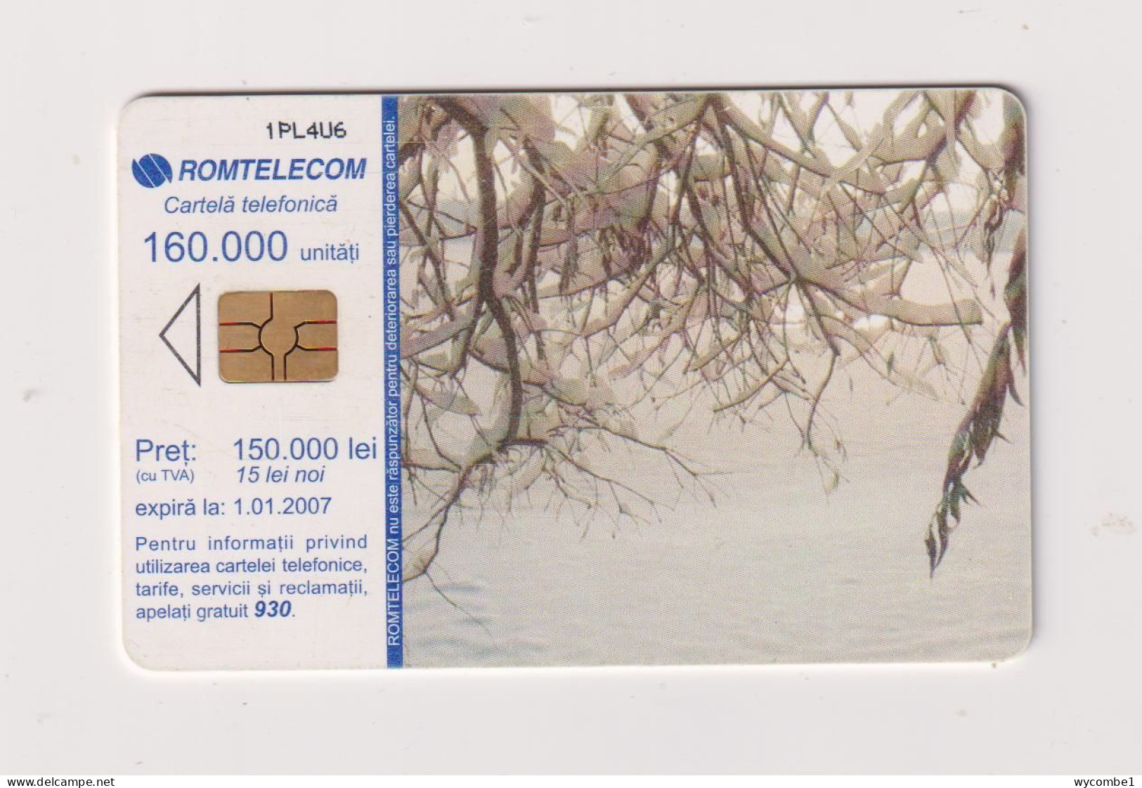 ROMANIA -  Winter Scenes Chip  Phonecard - Rumania