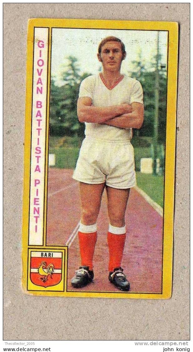 CALCIATORI - CALCIO - Figurine Panini 1969-1970 # BARI (GIOVANNI BATTISTA PIENTI) - Italienische Ausgabe