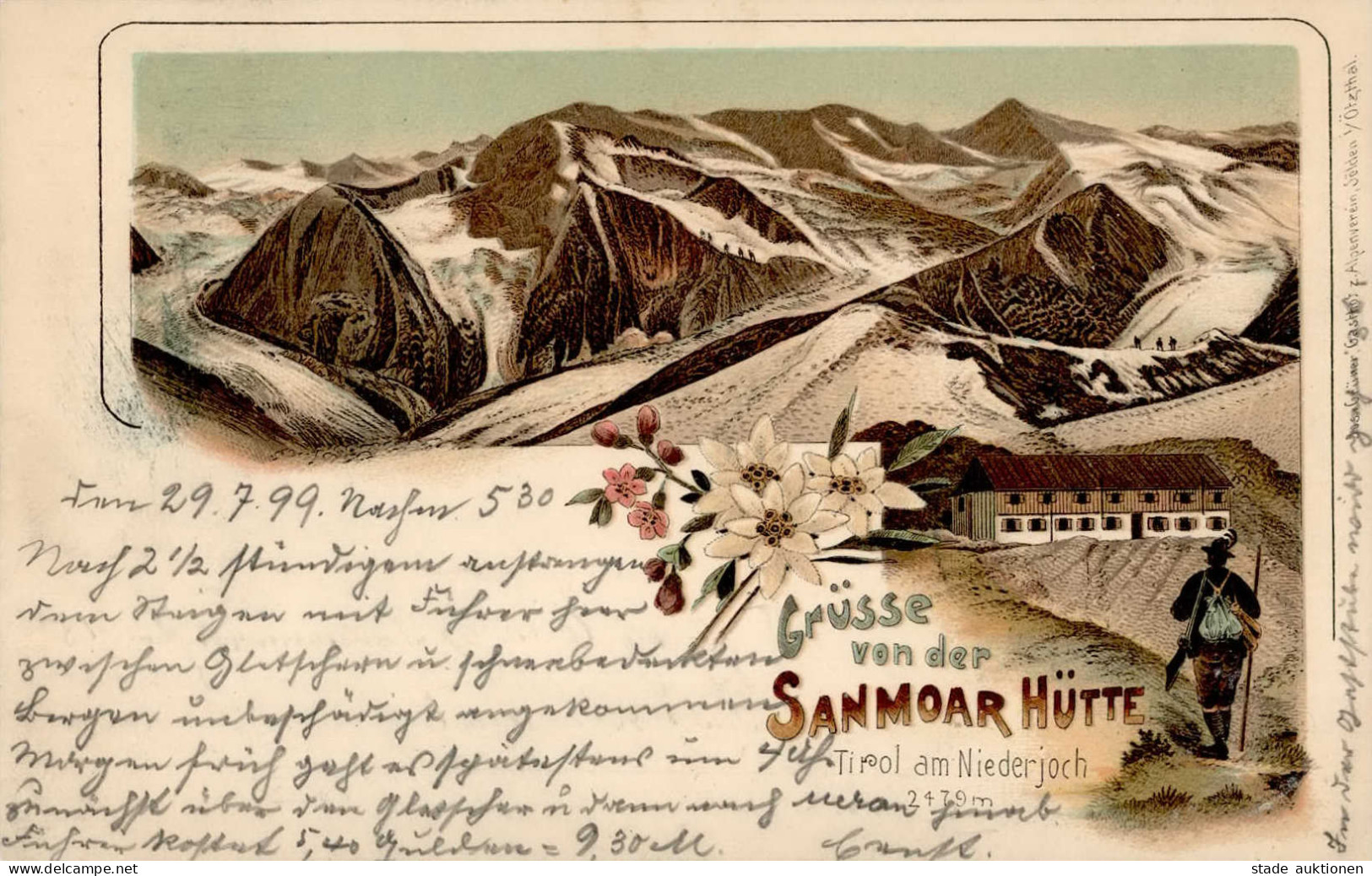 Berghütte Sanmoar-Hütte Am Niederjoch I-II Cabane - Other & Unclassified