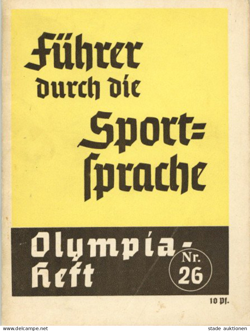 Olympiade Lot Mit 17 Olympia-Heften 1936 II - Olympische Spelen