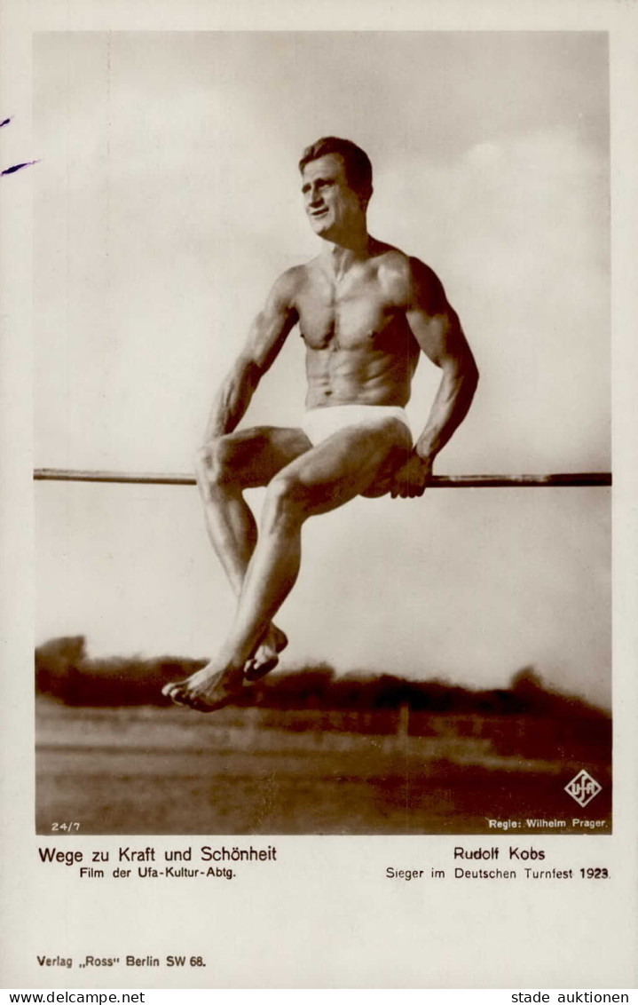 Sport Kobs, Rudolf Sieger Im Deutschen Turnfest 1923 I-II - Giochi Olimpici