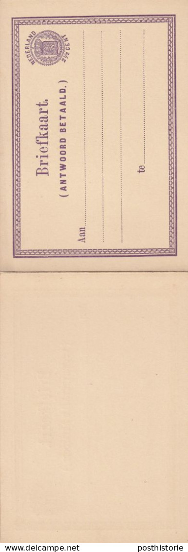 11 ongebruikte briefkaarten 1872/ 1876