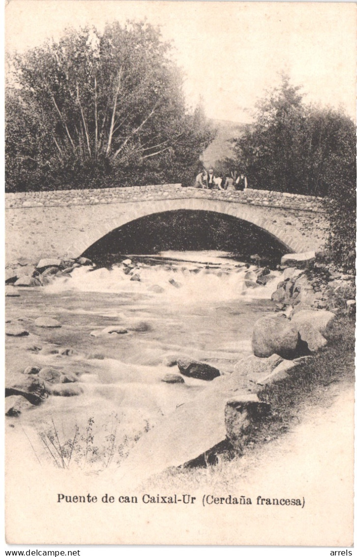 FR66 UR - Précurseur - Construction Du Pont En Pierre De Can Caixal - Cerdagne Française - Animée - Belle - Otros & Sin Clasificación