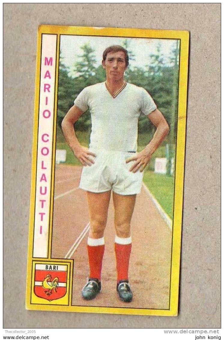 CALCIATORI - CALCIO - Figurine Panini 1969-1970 # BARI (MARIO COLAUTTI) - Edición Italiana