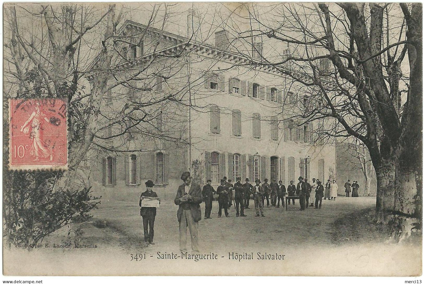 SAINTE-MARGUERITE (13) – Hôpital Salvator. Editeur Lacour, N° 3491. - Quatieri Sud, Mazarques, Bonneveine, Pointe Rouge, Calanques