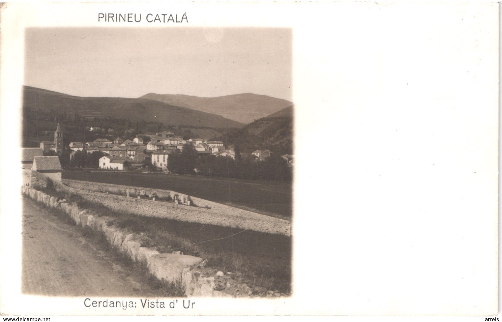 FR66 UR - Carte Photo - Pireneu Catala - Cerdanya - Vista - Vue Générale - Belle - Otros & Sin Clasificación