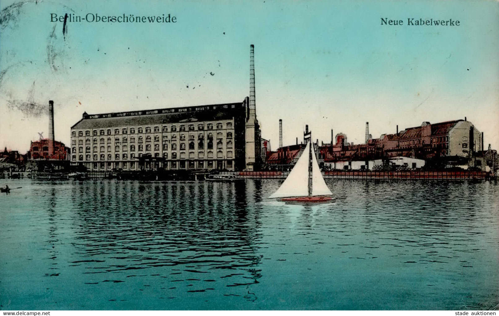 Berlin Oberschöneweide (1000) Neue Kabelwerke 1916 I - Ploetzensee