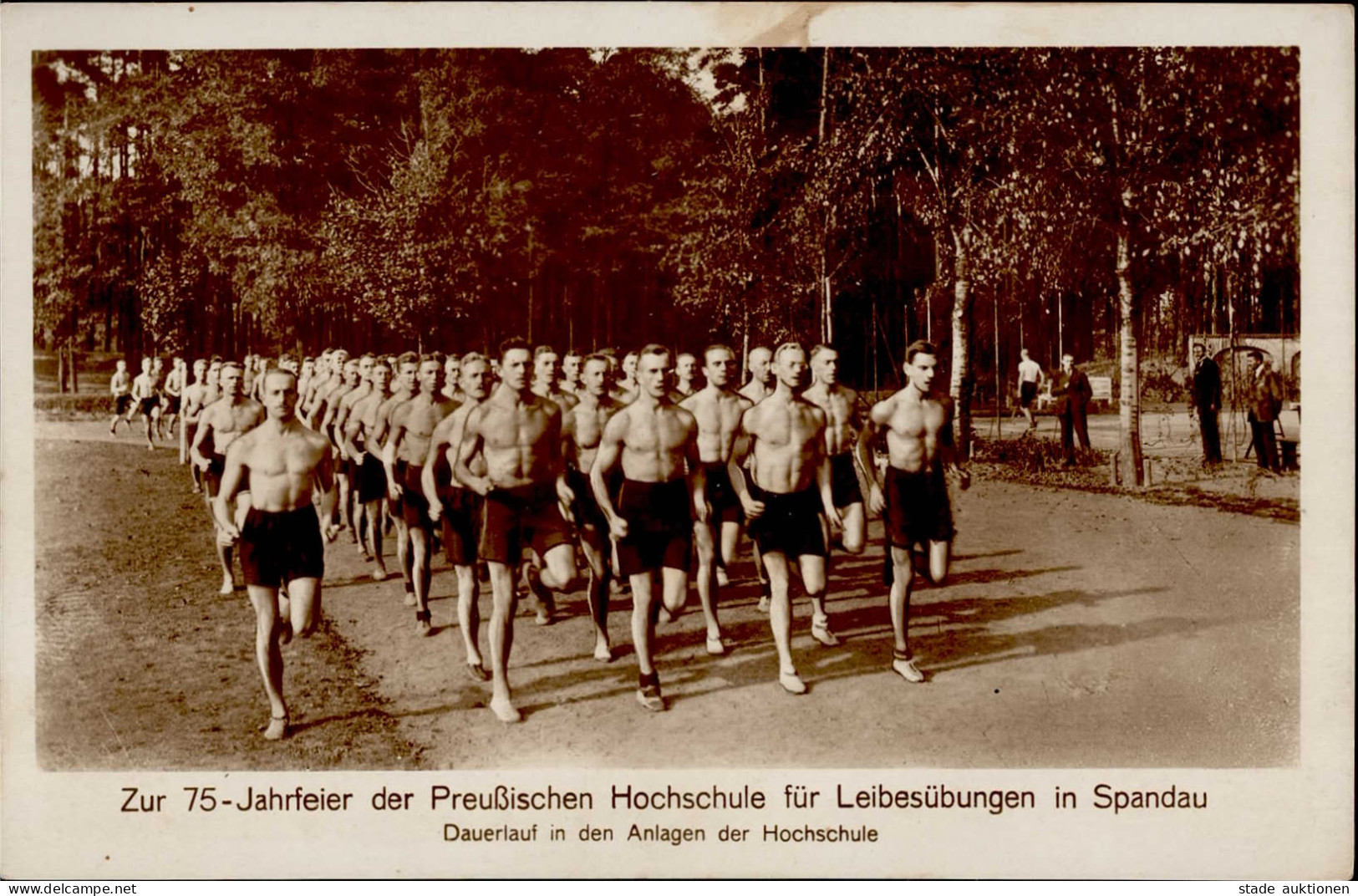 Berlin Spandau (1000) Zur 75 Jahrfeier Der Preußischen Hochschule Für Leibesübungen I- - Plötzensee