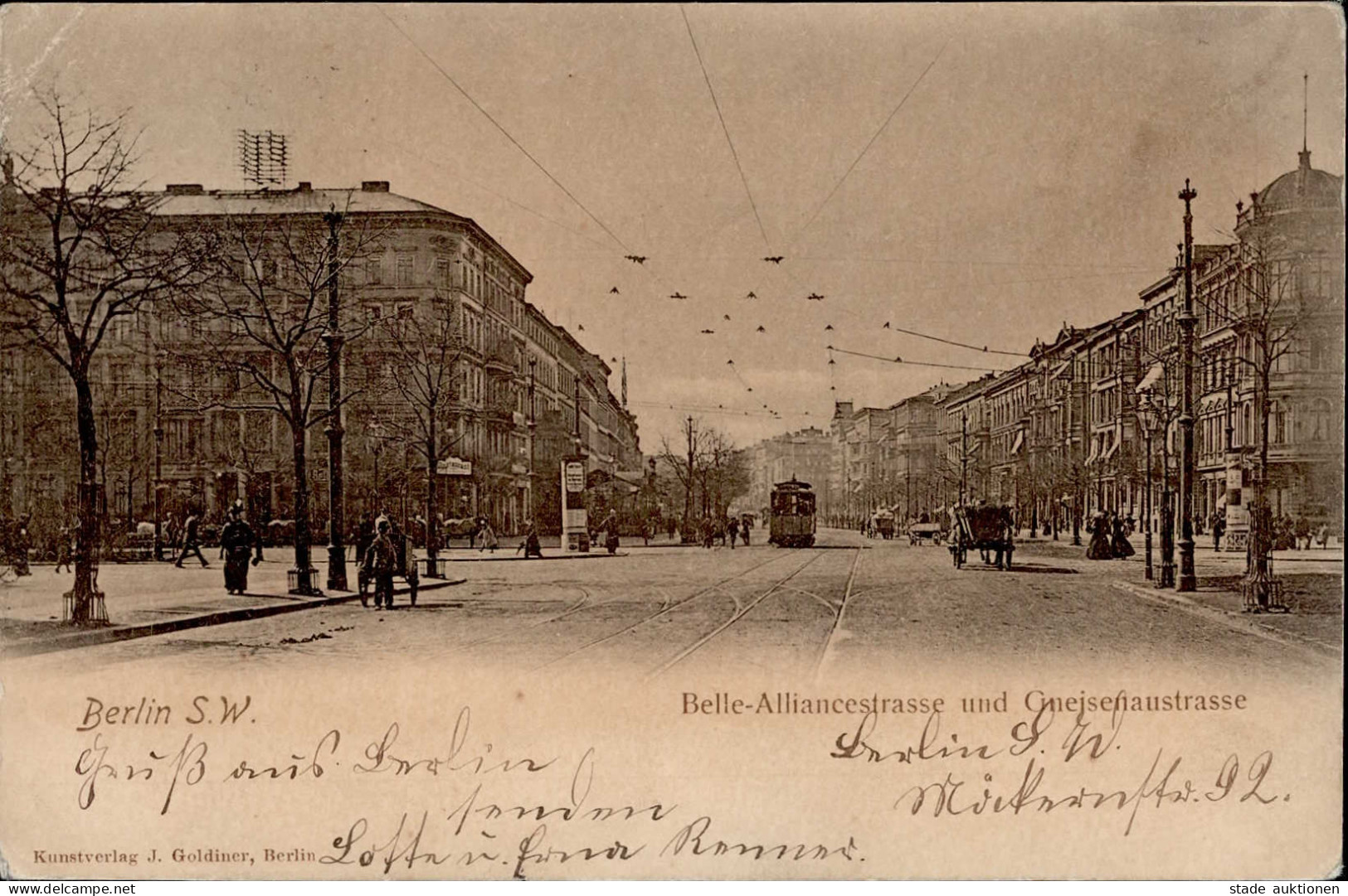 BERLIN-KREUZBERG (1000) - Belle-Alliancestrasse Und Gneisenaustrasse I-II - Plötzensee