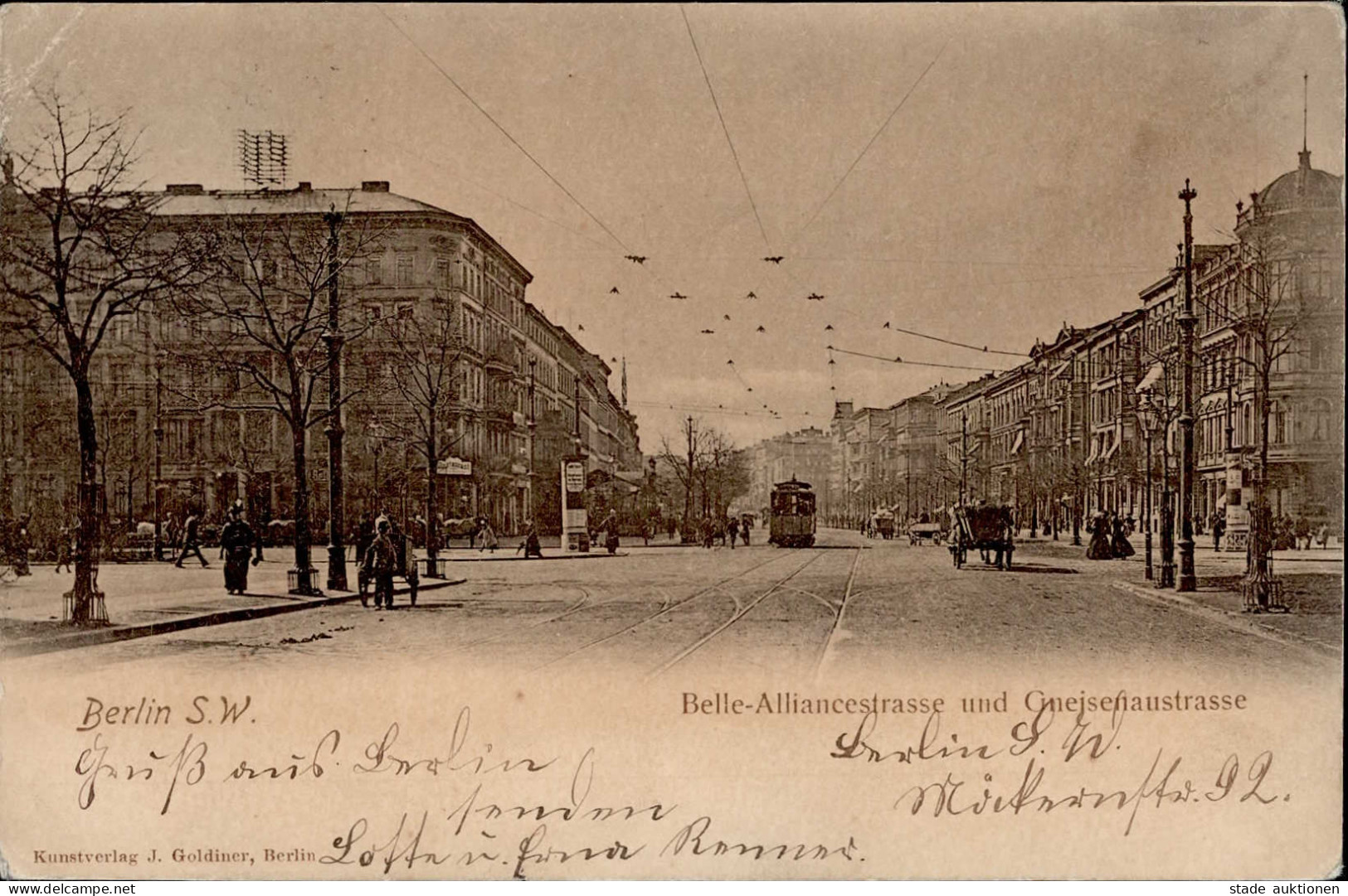 BERLIN-KREUZBERG (1000) - Belle-Alliancestrasse Und Gneisenaustrasse I-II - Ploetzensee