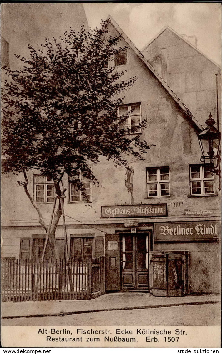 Berlin (1000) Alt-Berlin Restaurant Zum Nußbaum I-II - Ploetzensee