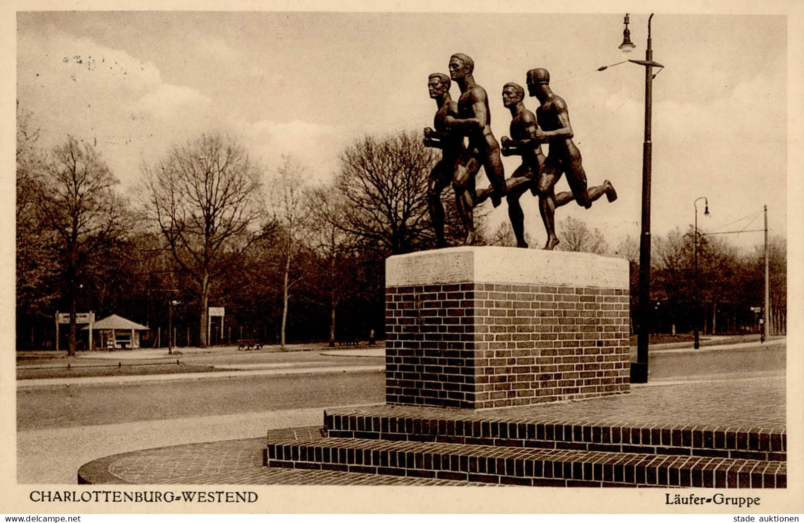 Berlin (1000) Charlottenburg-Westend Läufer-Gruppe 1931 I-II - Ploetzensee