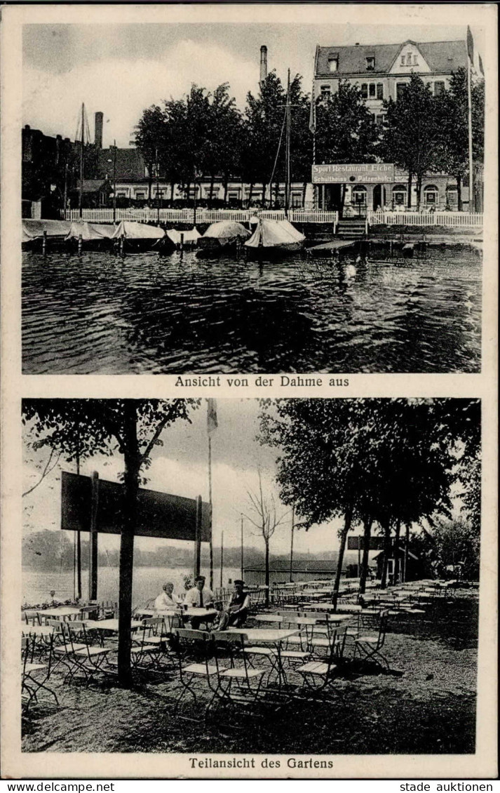 Berlin Köpenick (1000) Sport Restaurant Eiche Inh. Hans Heene I-II - Ploetzensee