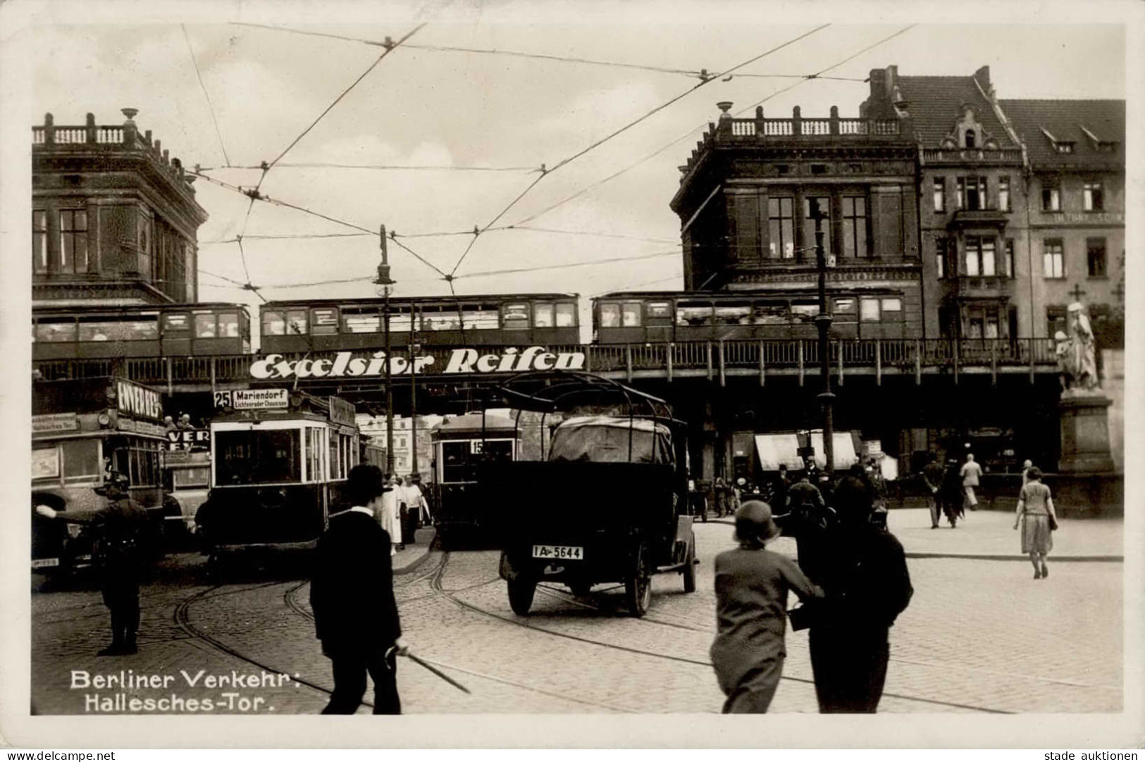 Berlin Kreuzberg (1000) Straßenbahn Auto I- - Plötzensee