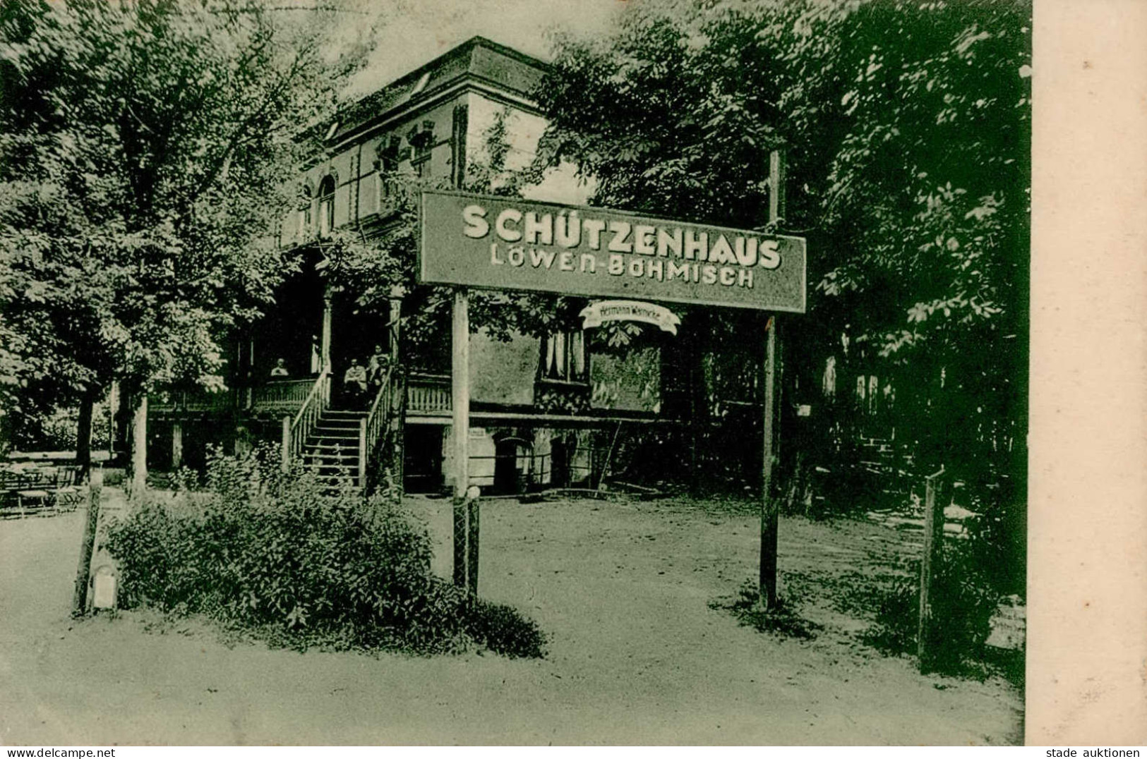 Berlin Zehlendorf (1000) Gasthaus Schützenhaus Machnower Strasse I- - Plötzensee