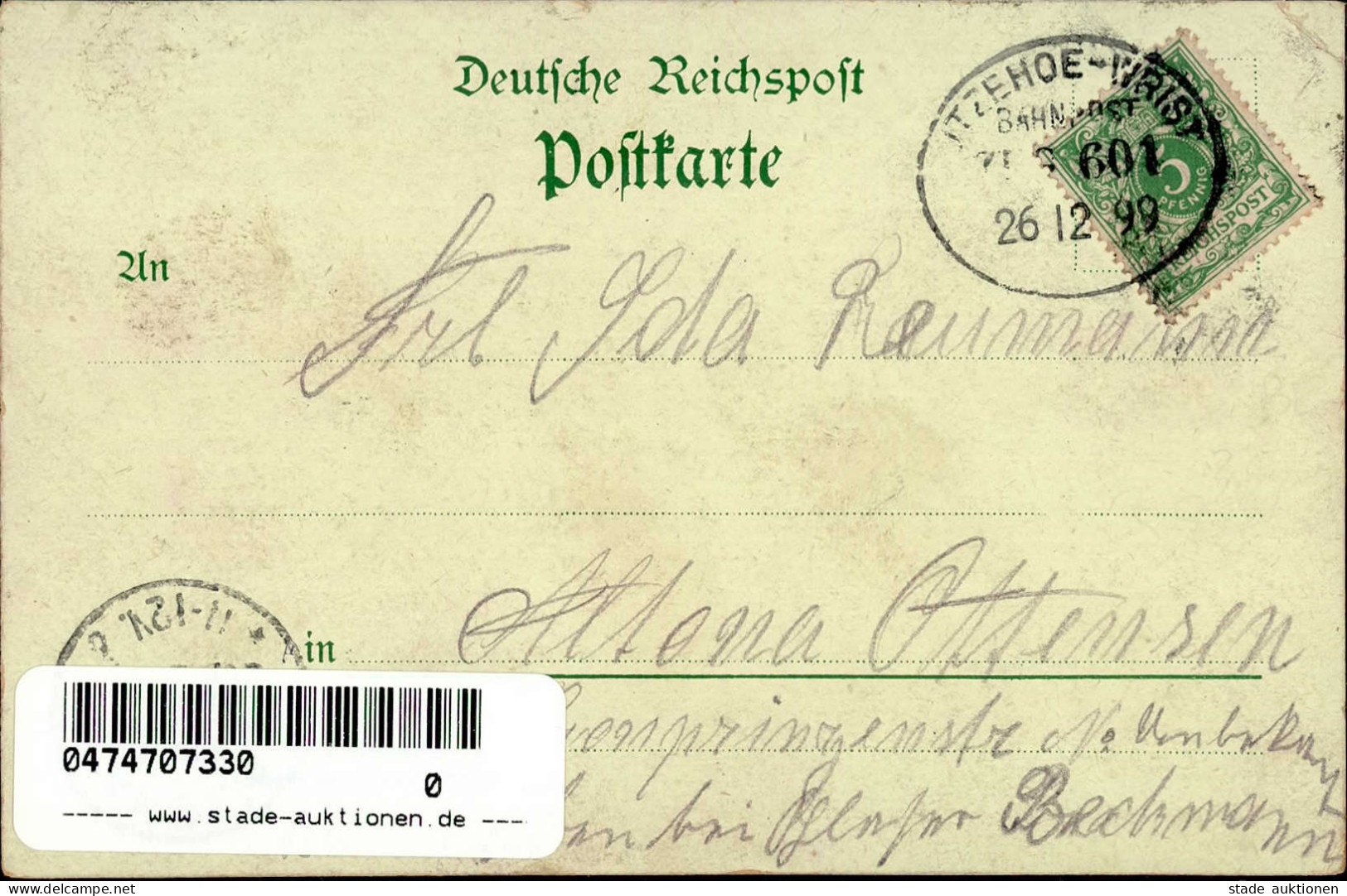 Kellinghusen (2217) Brauerei Festzelt Kegelbahn 1899 I-II (Stauchungen) - Autres & Non Classés