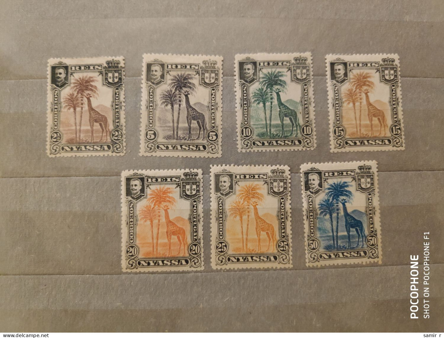 1901	Nyassa	Giraffes (F94) - Africa (Other)