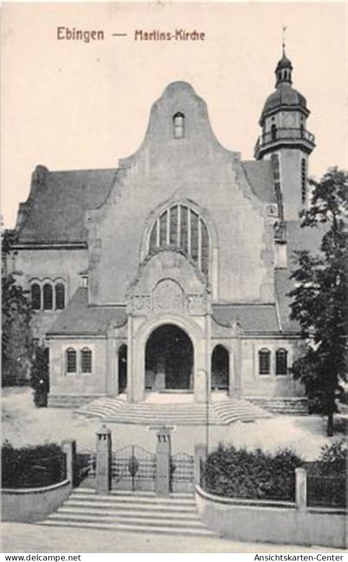 39103705 - Ebingen. Martins Kirche Ungelaufen  Gute Erhaltung. - Albstadt