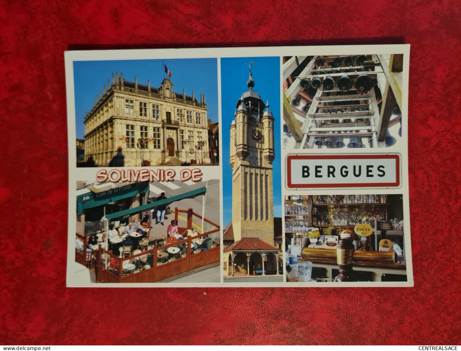 Carte BERGUES  SOUVENIR - Bergues