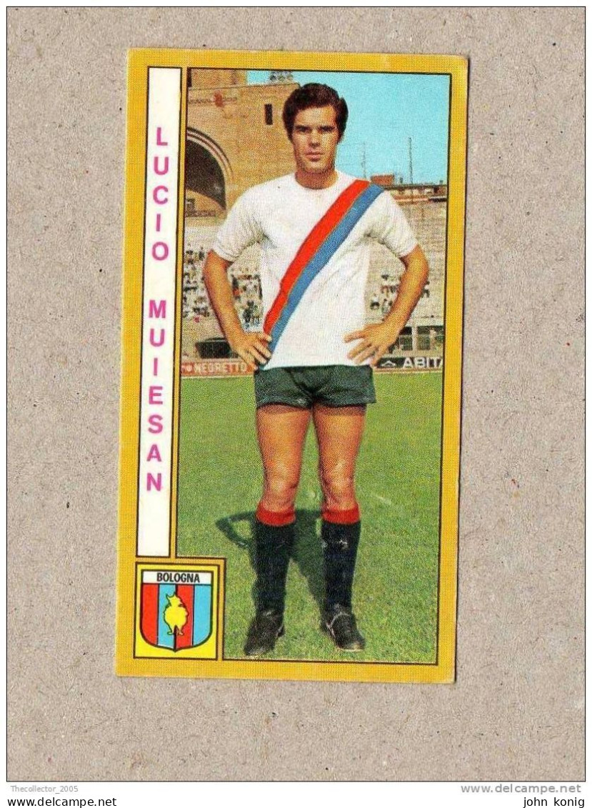 CALCIATORI - CALCIO - Figurine Panini 1969-1970 # Bologna (Lucio Muiesan) - Italian Edition