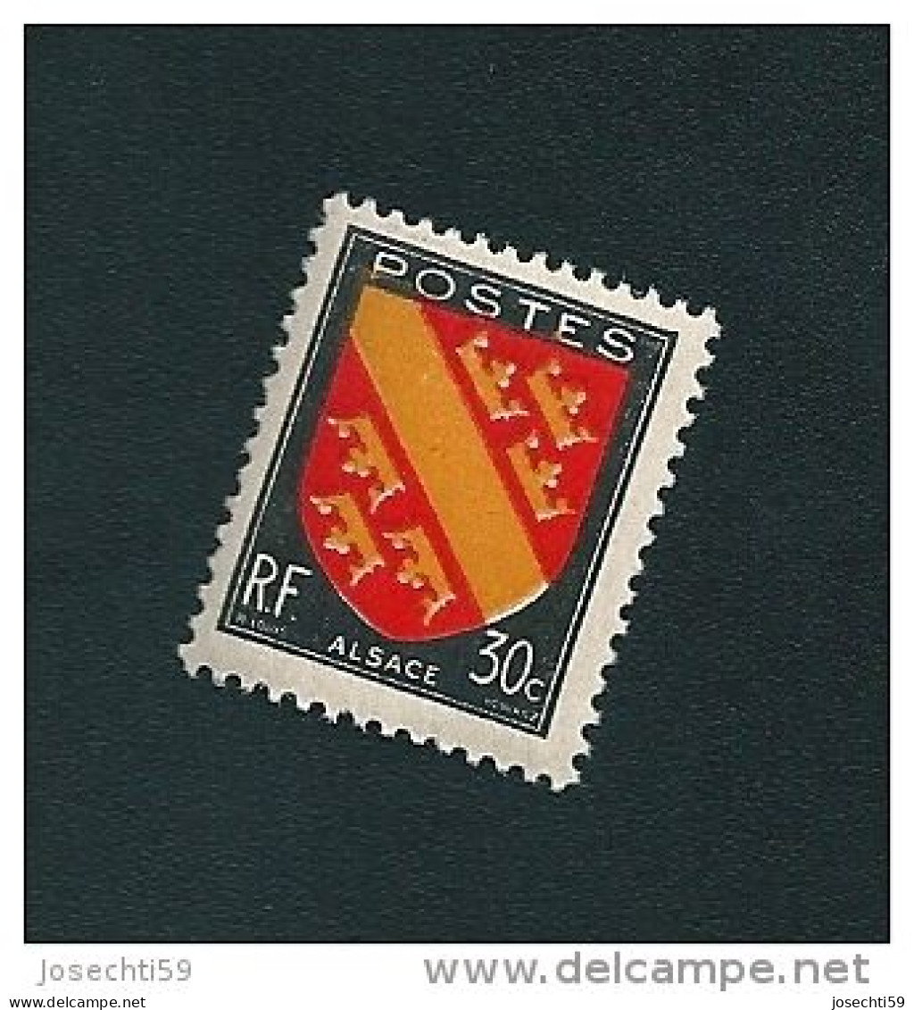 N° 756 Armoiries De Provinces Alsace 1946 Timbre France Neuf ** - Unused Stamps