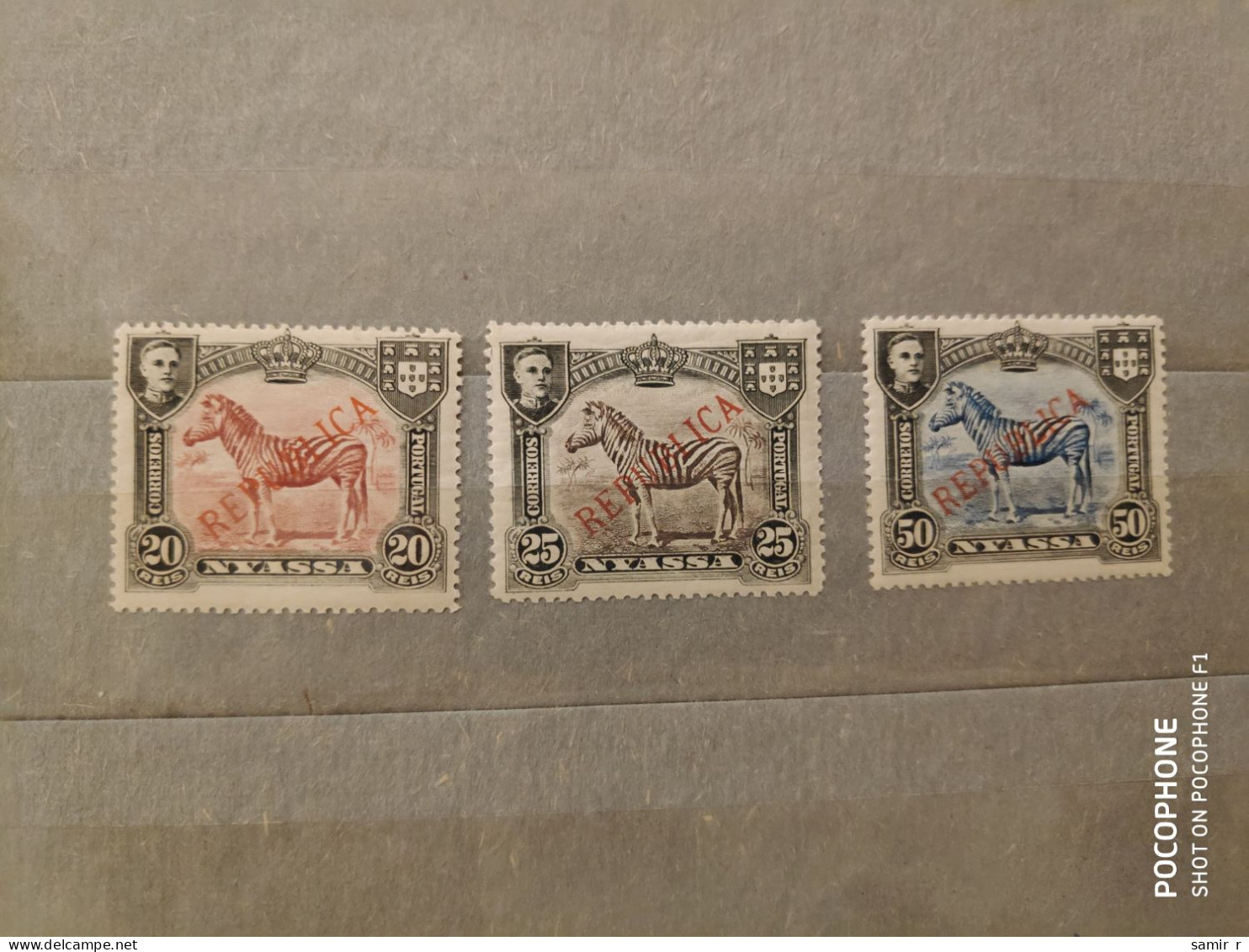 1921	Nyassa	Zebras  (F94) - Autres - Afrique