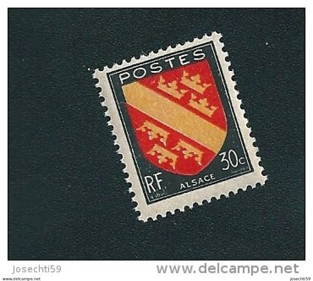 N° 756 Armoiries De Provinces Alsace 1946 Timbre France Neuf ** - Ongebruikt