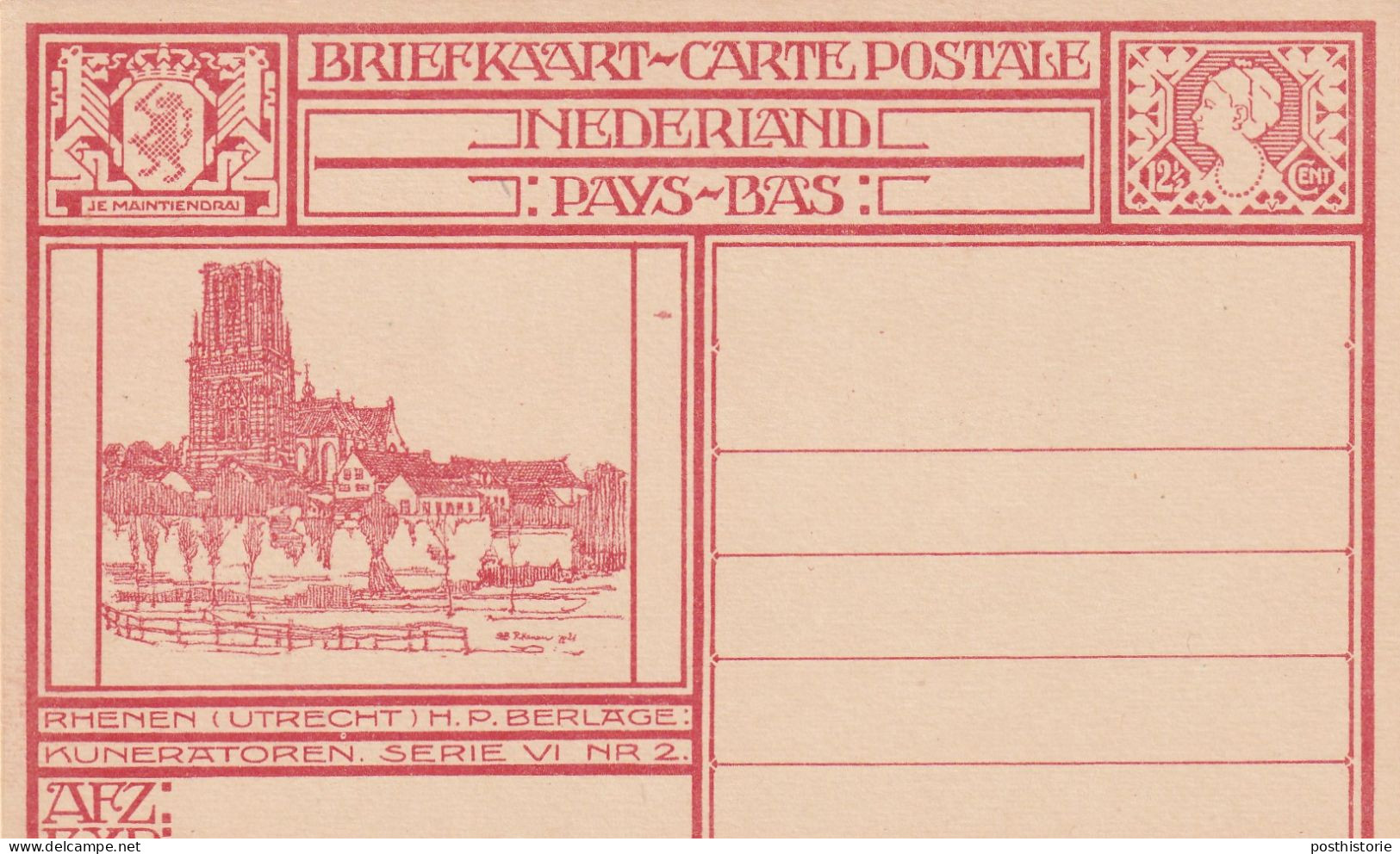 11 ongebruikte geillustreerde briefkaarten 1924  Geuzendam 199