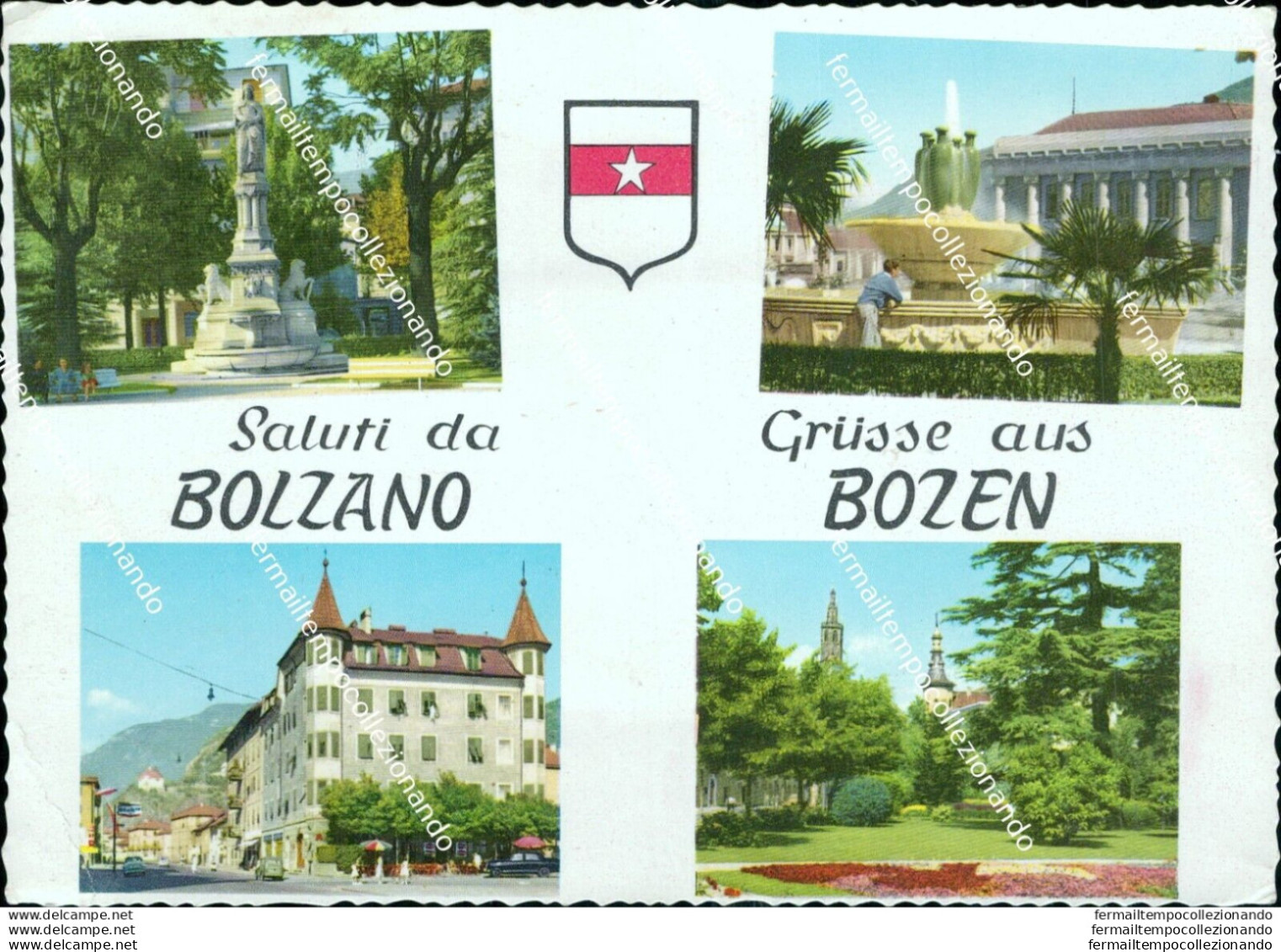 Bm256 Cartolina Saluti Da Bolzano - Bolzano (Bozen)