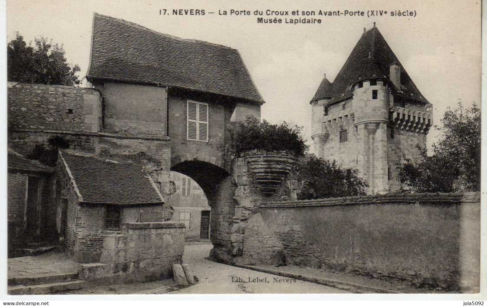 58 / NEVERS - La Porte Du Croux Et Son Avant Porte - Nevers