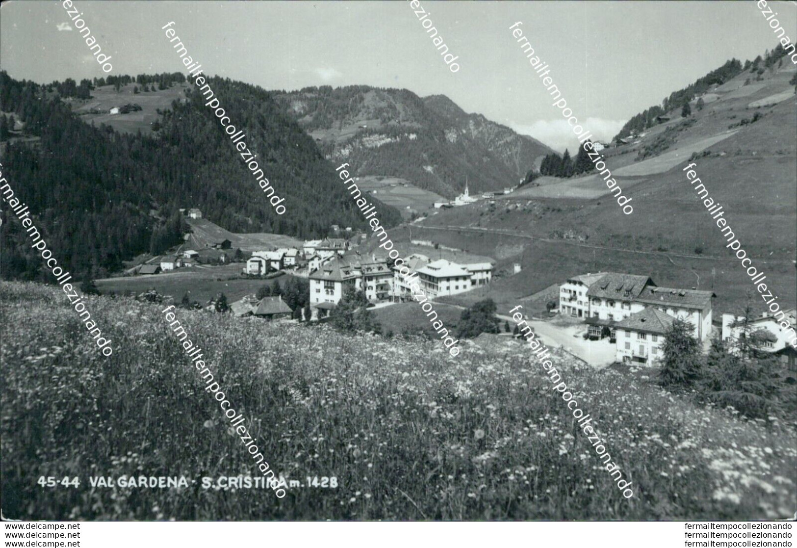 Bm281 Cartolina Val Gardena S.cristina Provincia Di Bolzano - Bolzano (Bozen)