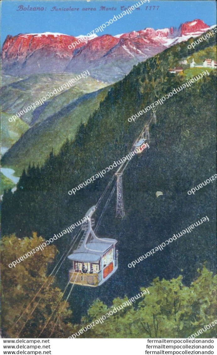 Bo406  Cartolina Bolzano Particolare Verso Monte Colle - Bolzano