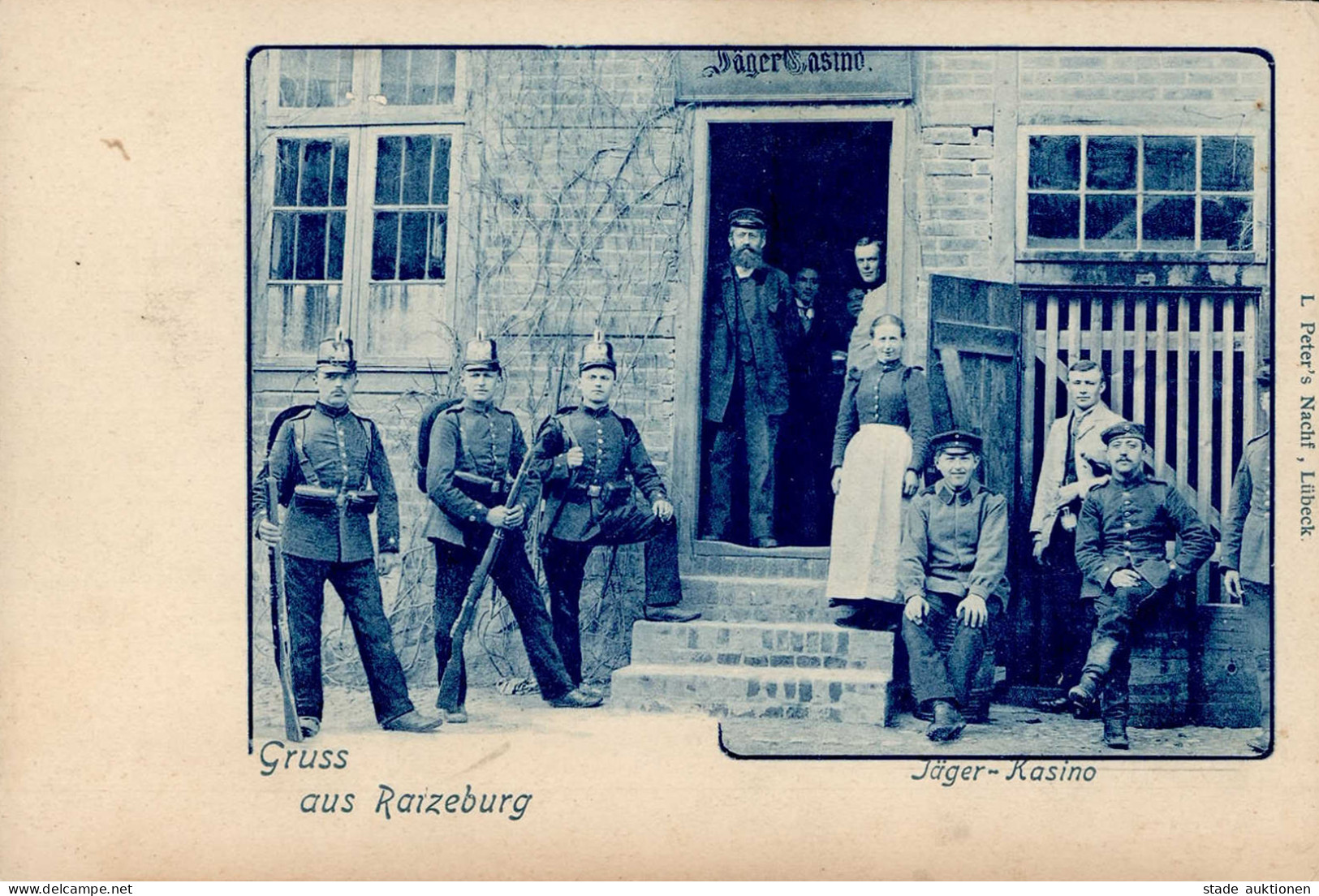 Ratzeburg (2418) Jäger-Kasino I-II - Autres & Non Classés