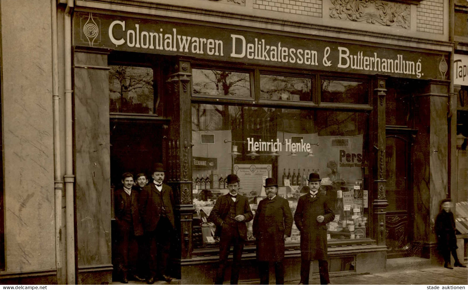 Bremen (2800) Kolonialwaren- Delikatessen- Und Butterhandlung Henke 1910 I-II - Other & Unclassified