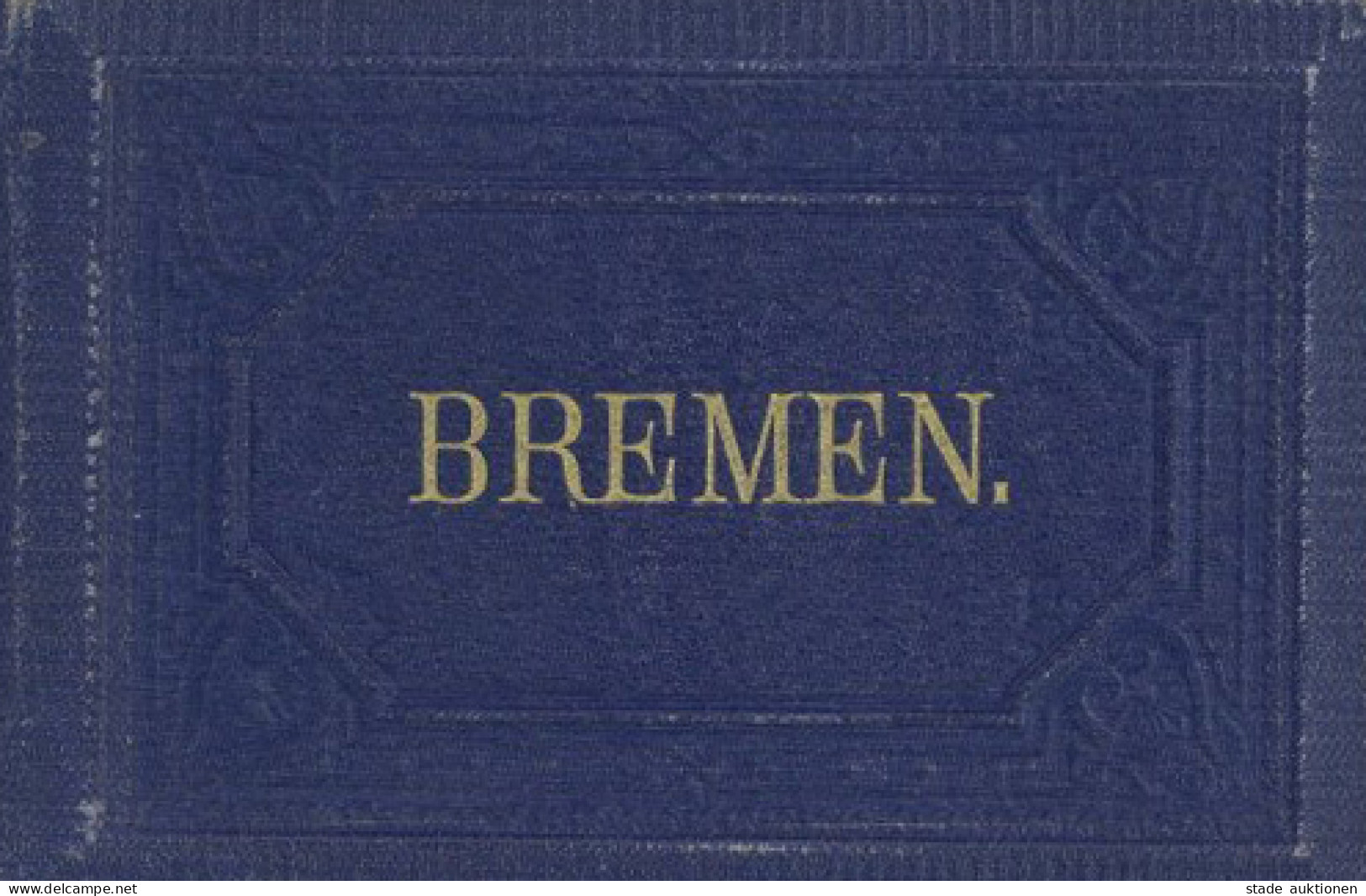 Bremen (2800) Leporello Mit 19 Versch. Ansichten Glanzfotos In S/w 6x9 Cm II - Other & Unclassified