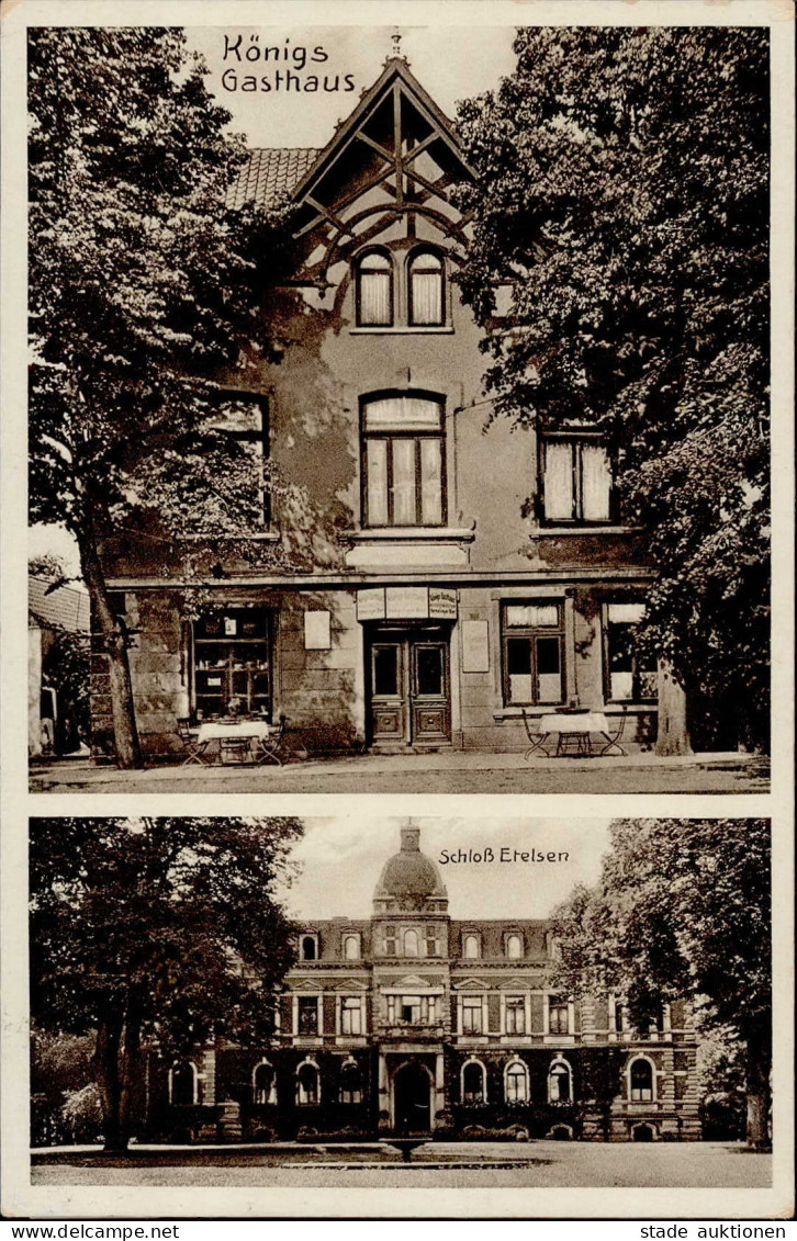 Etelsen (2815) Gasthaus König Schloss Etelsen II (kleine Stauchung) - Other & Unclassified