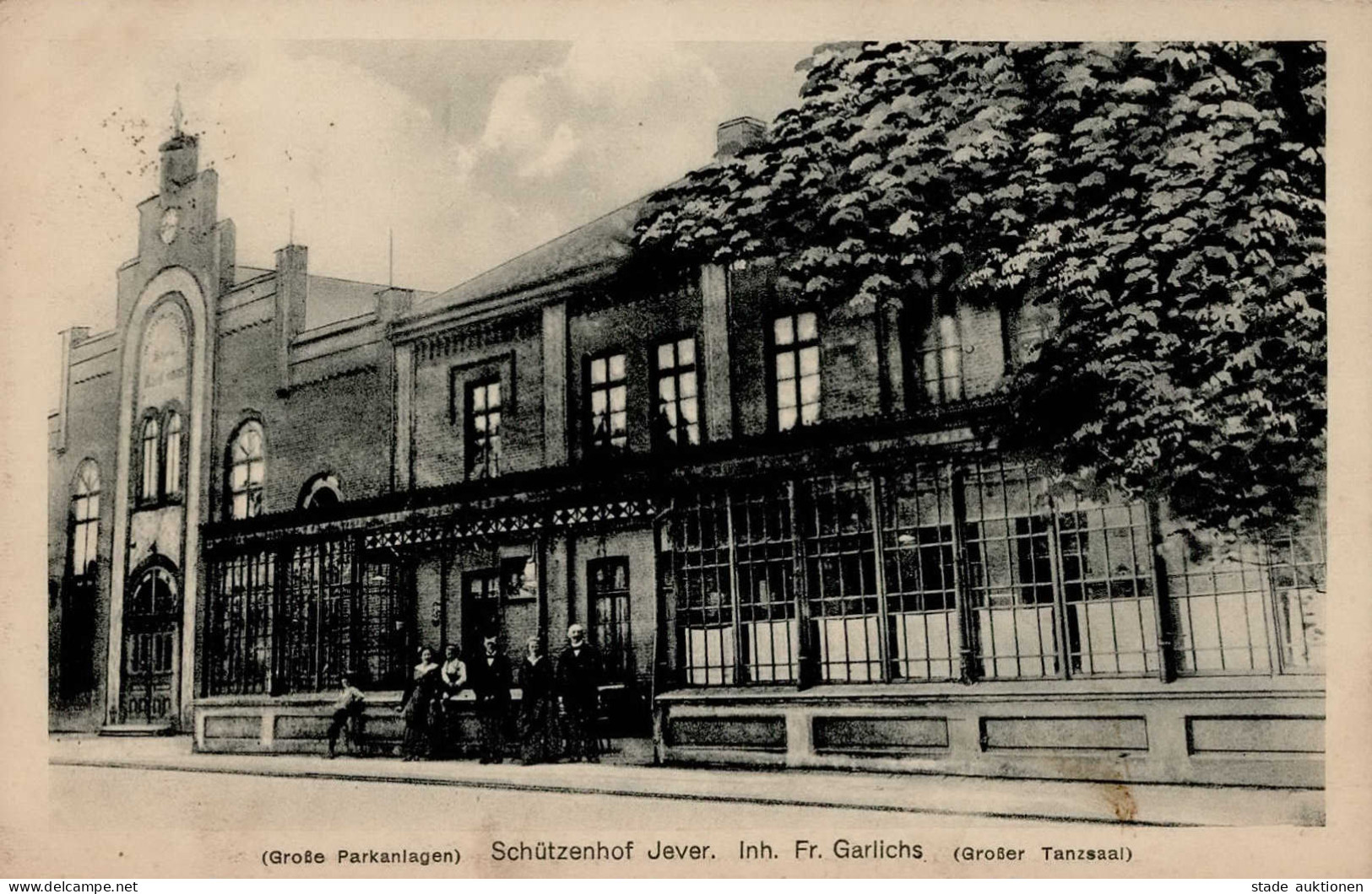 Jever (2942) Gasthaus Zum Schützenhof 1918 I-II - Other & Unclassified