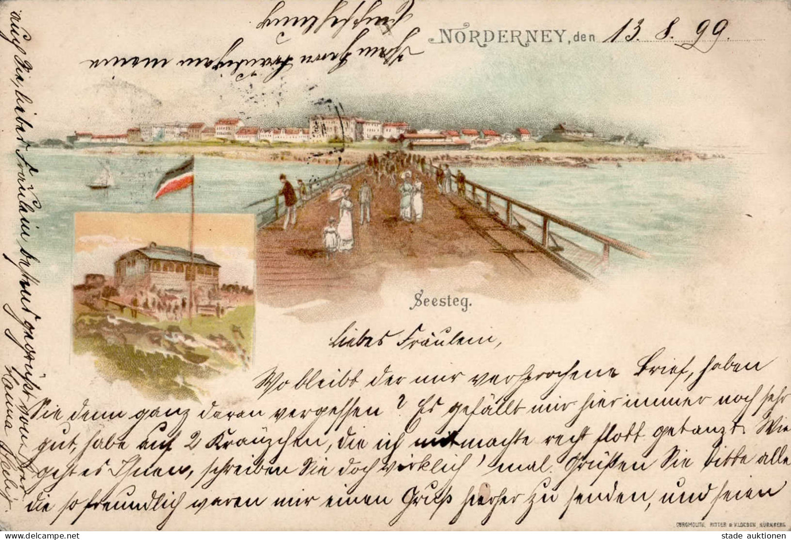 Norderney (2982) 1899 II (Stauchungen) - Andere & Zonder Classificatie