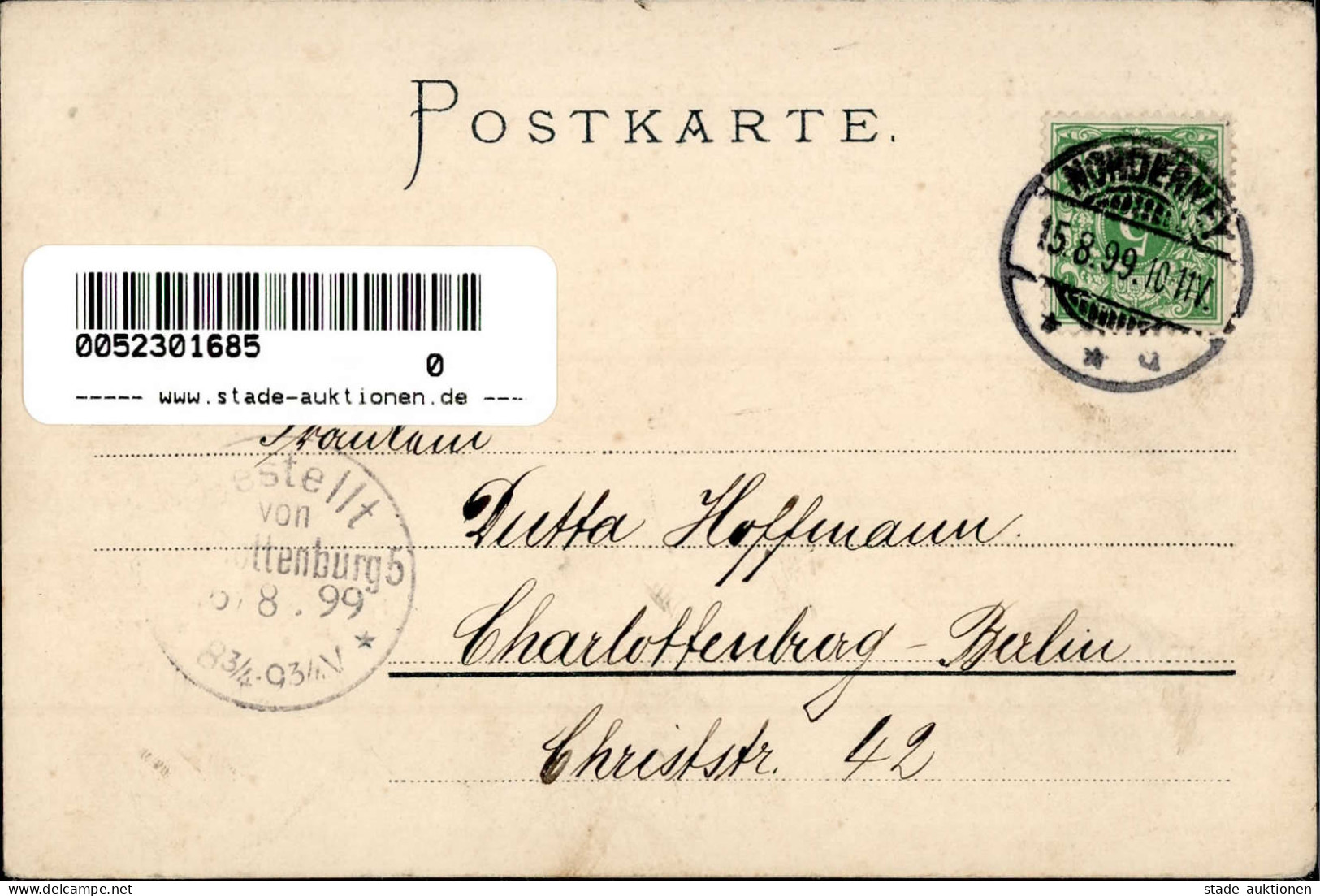 Norderney (2982) 1899 II (Stauchungen) - Andere & Zonder Classificatie