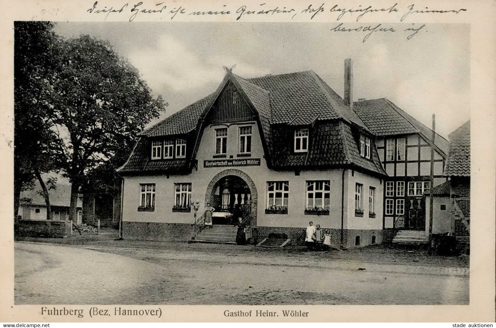 FUHRBERG Bez.Hannover (3001) - Gasthof Heinr. Wöhler I - Sonstige & Ohne Zuordnung