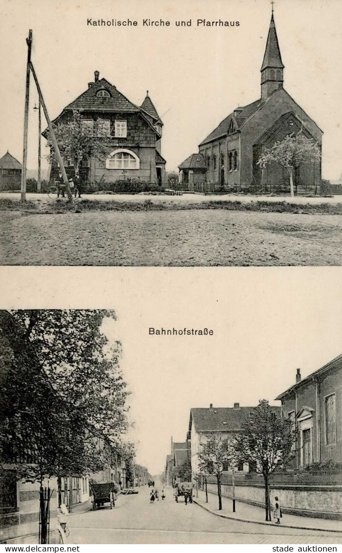 Süpplingen (3334) Bahnhofstrasse Kath. Kirche 1918 I - Other & Unclassified