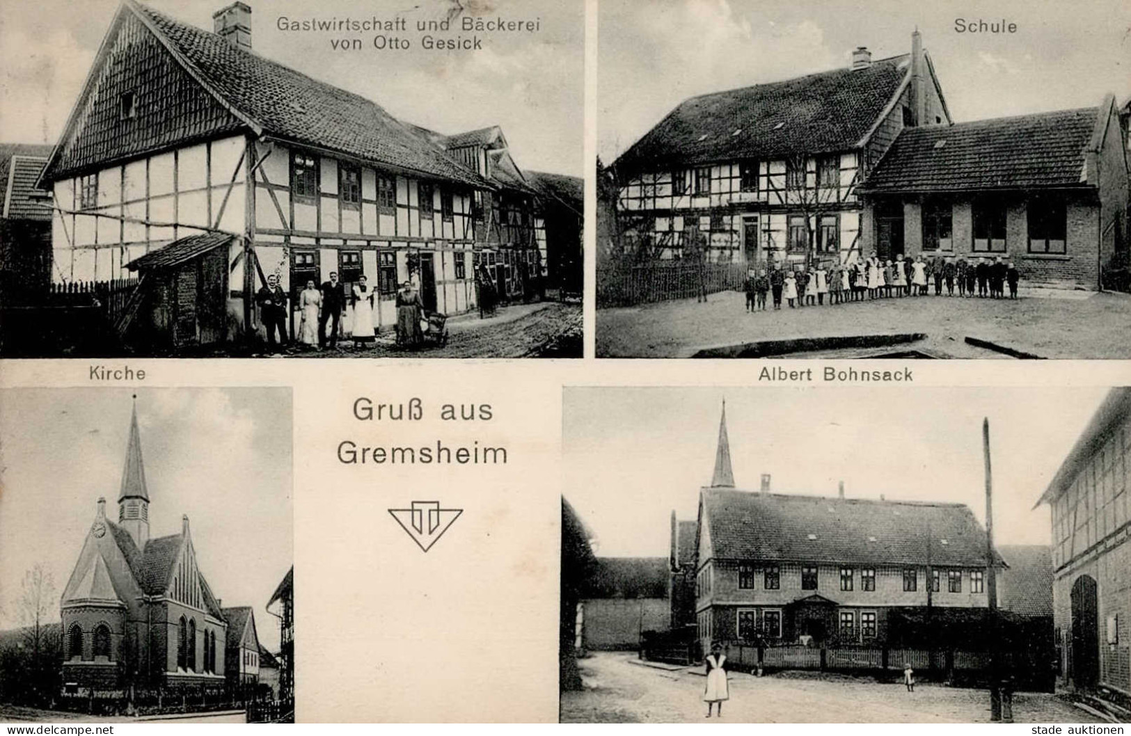 GREMSHEIM (3353) - Gastwirtschaft Otto Gesick I-II - Other & Unclassified