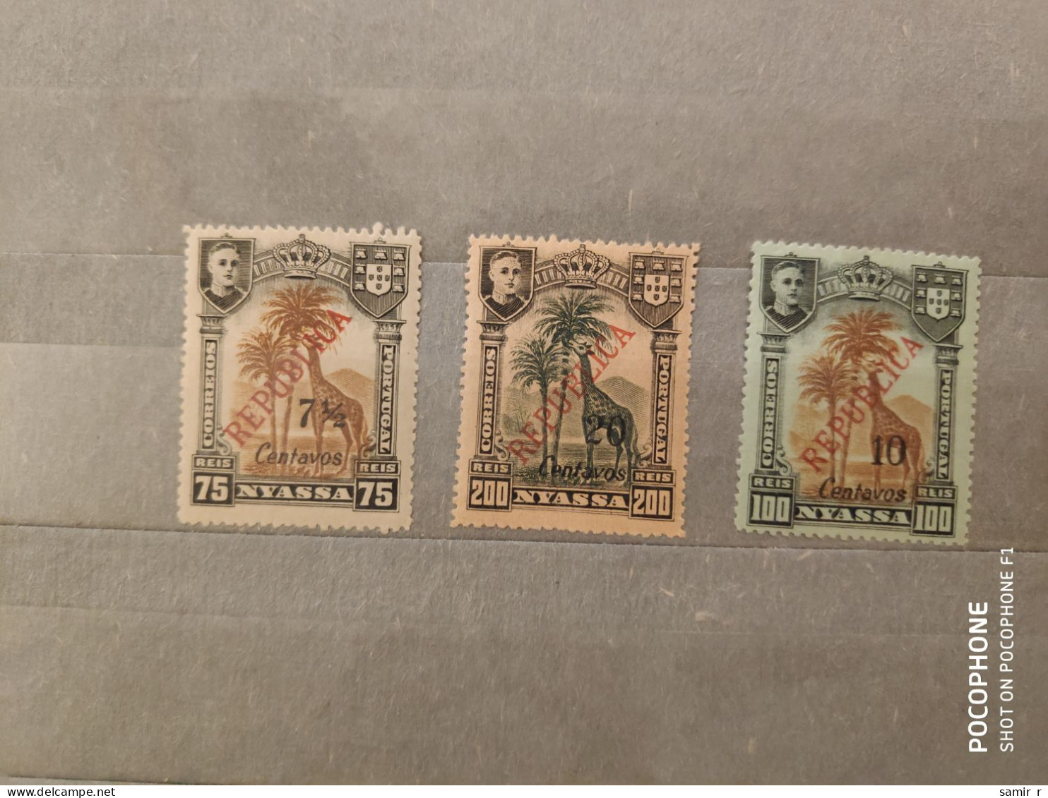 1921	Nyassa	Giraffes (F94) - Altri - Africa