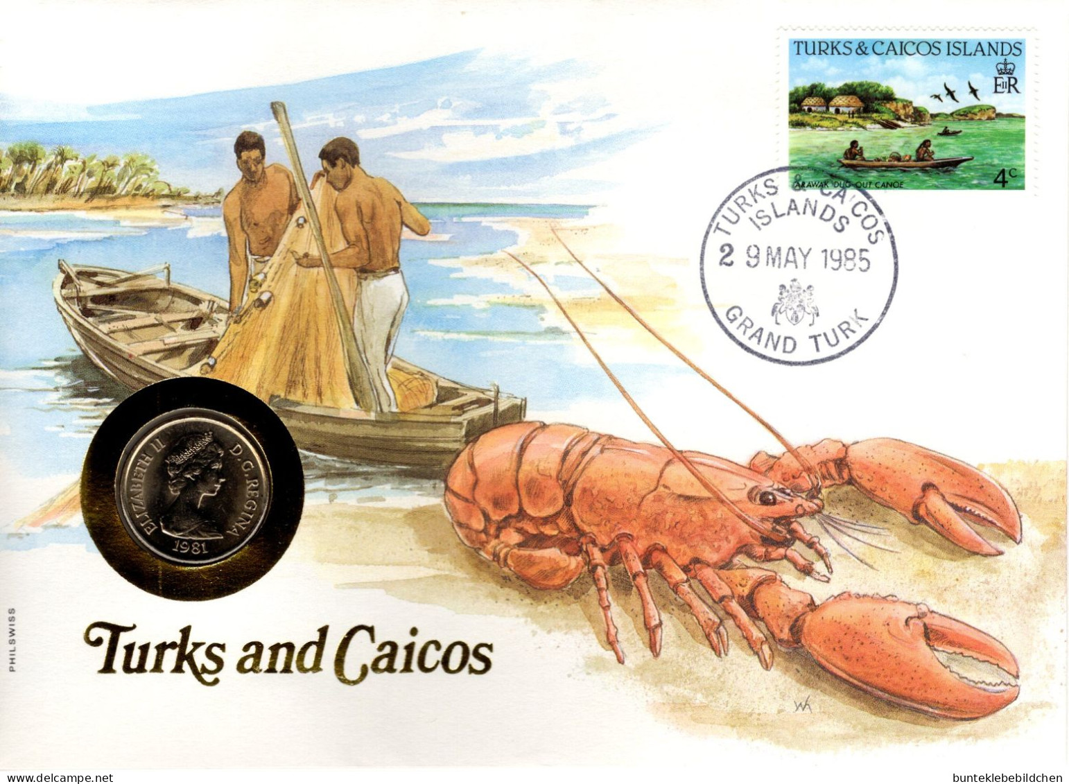 Numisbrief -  Turks & Caicos (Inseln) - Turks & Caicos (Îles)