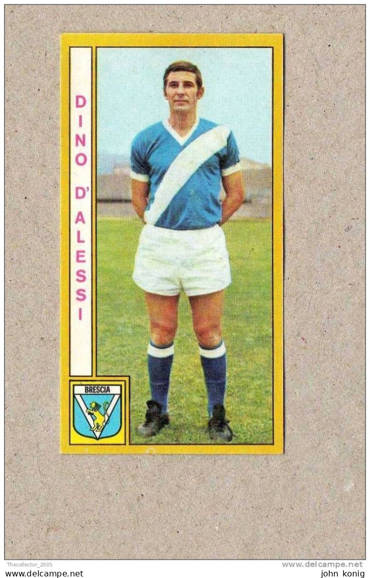 CALCIATORI - CALCIO - Figurine Panini 1969-1970 # Brescia (Dino D'Alessi) - Edición Italiana