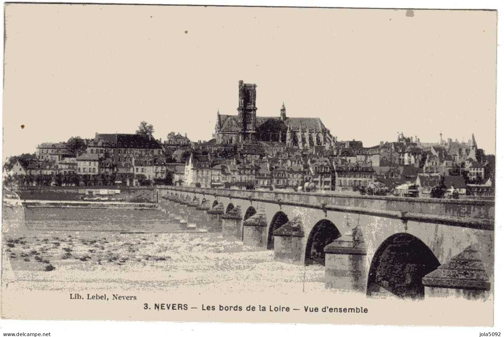 58 / NEVERS - Les Bords De La Loire - Vue D'ensemble - Nevers