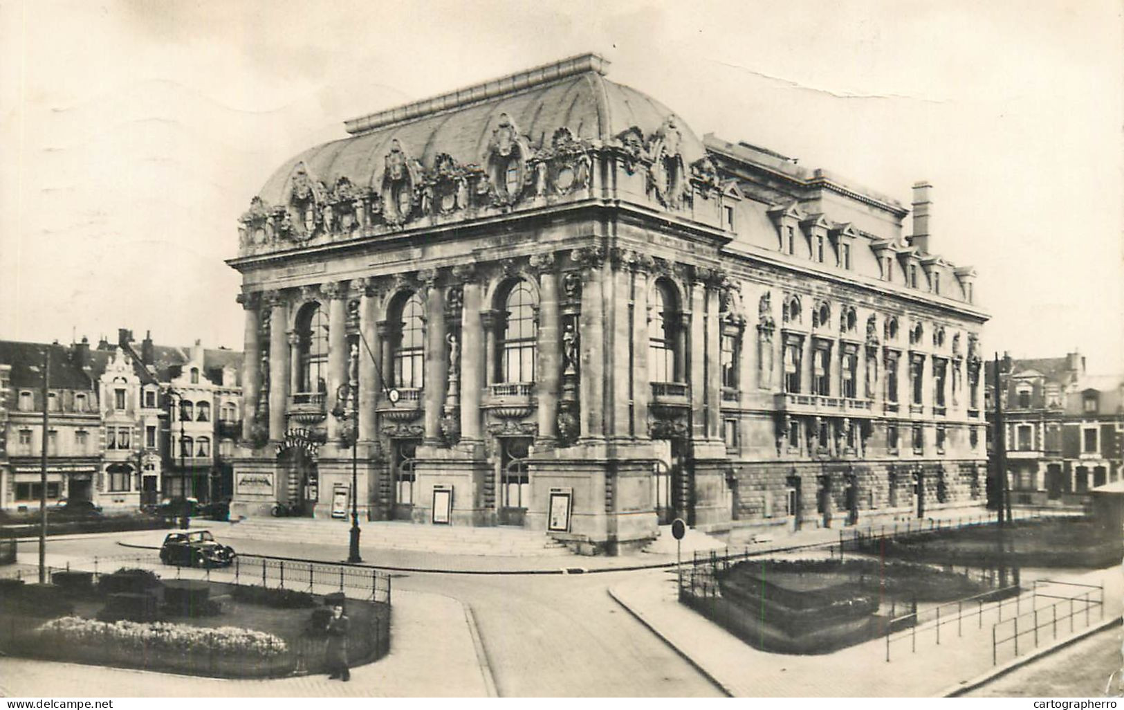 France Calais Le Theatre 1952 - Calais