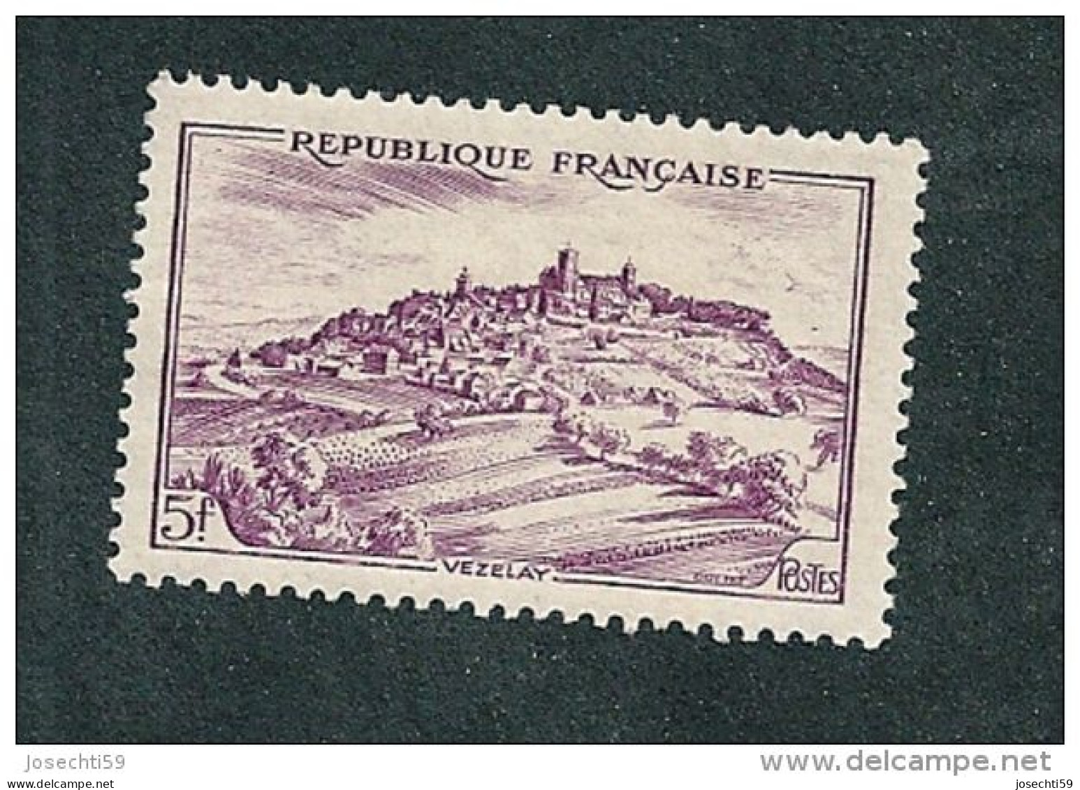 N° 759 Vezelay Timbre France Neuf  ** 1946 - Neufs