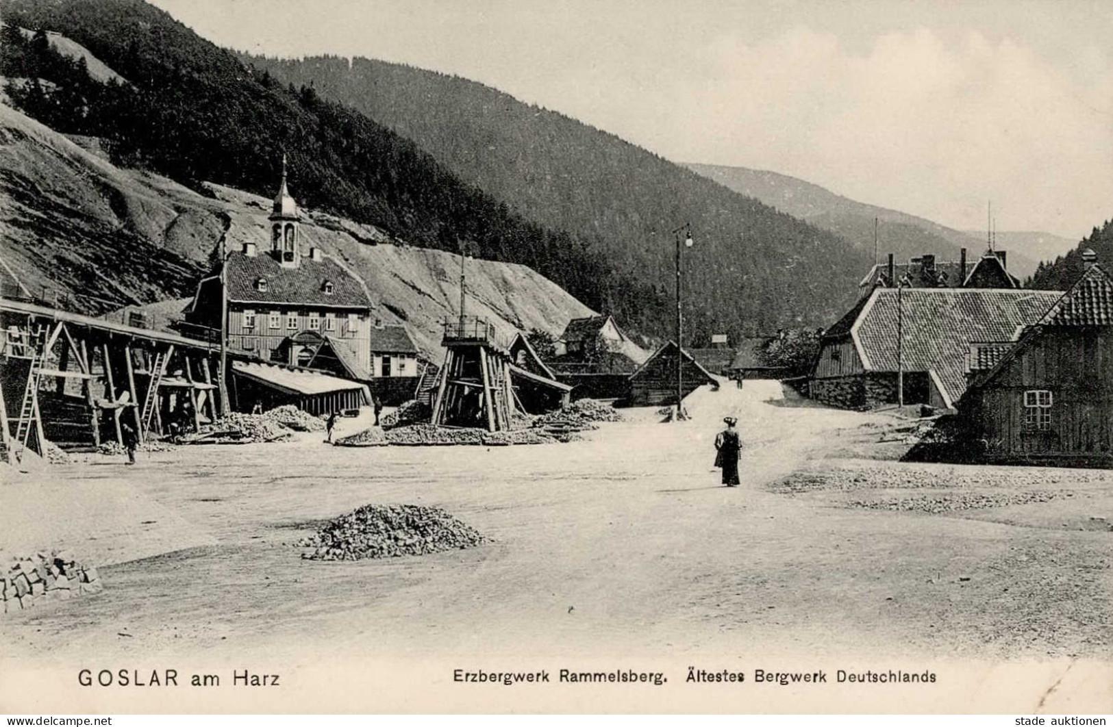 Goslar (3380) Zeche Rammelsberg I - Goslar