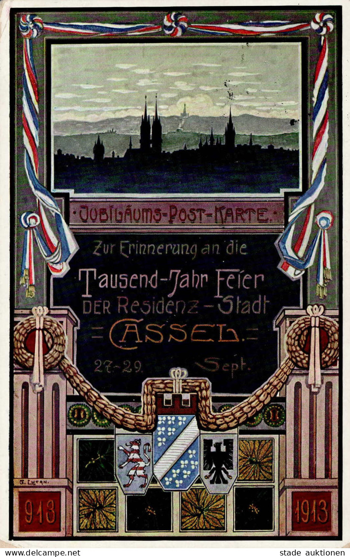 Kassel (3500) Tausendjahr Feier 27.-29. September 1913 I-II - Kassel